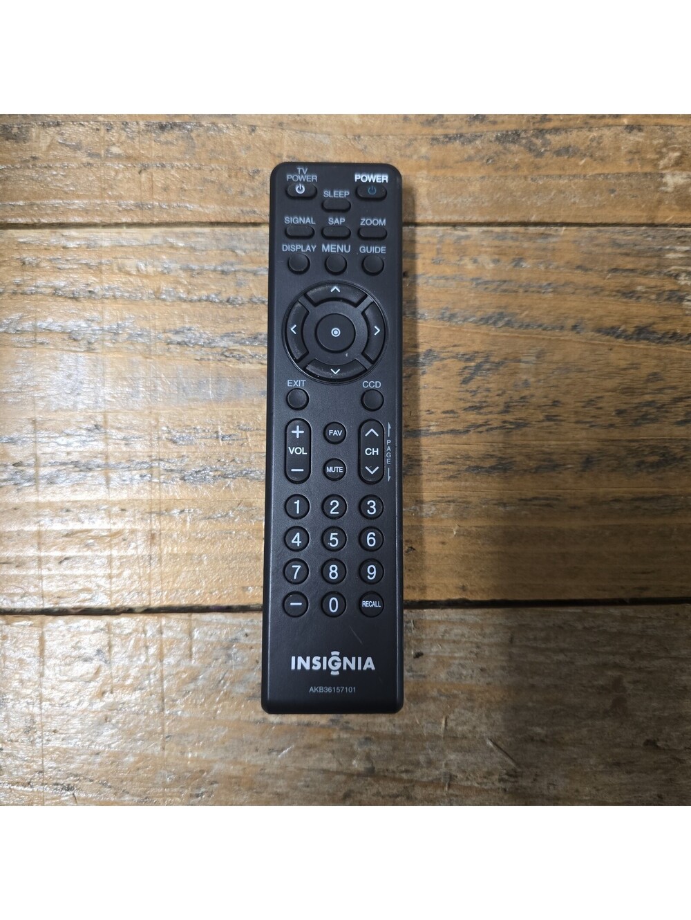 Insignia AKB36157101 Digital TV Converter Box Remote Control TESTED OEM ORIGINAL